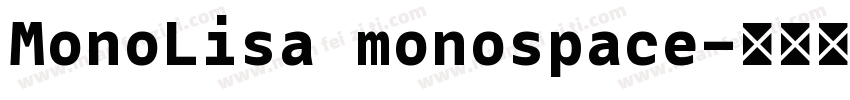 MonoLisa monospace字体转换